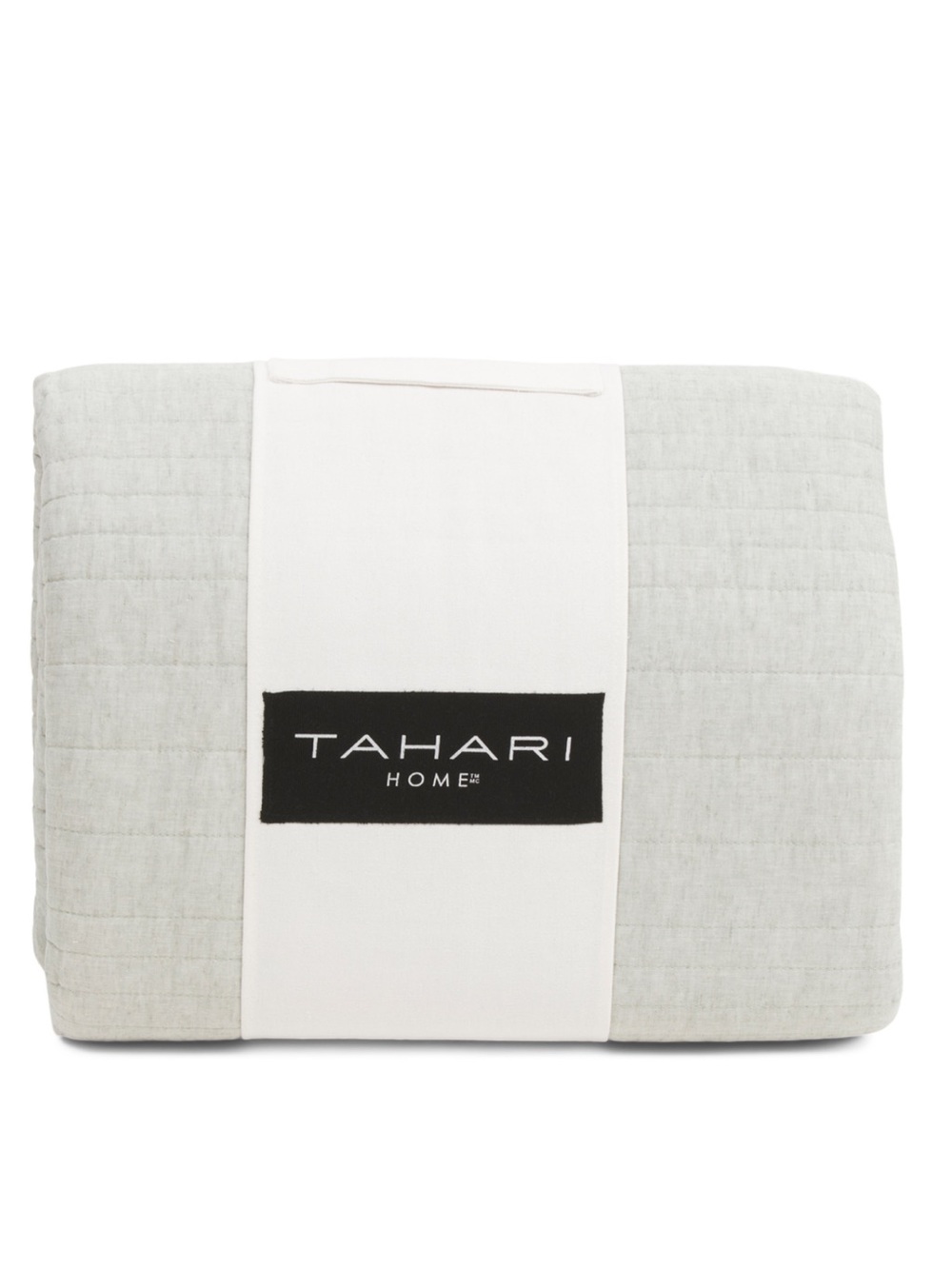 TAHARI HOME linen and cotton blend‎ warm quilt